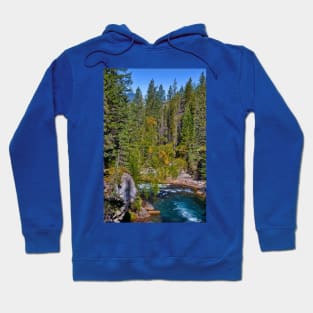 Canada. Canadian Rockies. Jasper National Park. Maligne Canyon. Hoodie